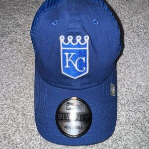 New Era Blue KC 9TWENTY Adjustable Hat